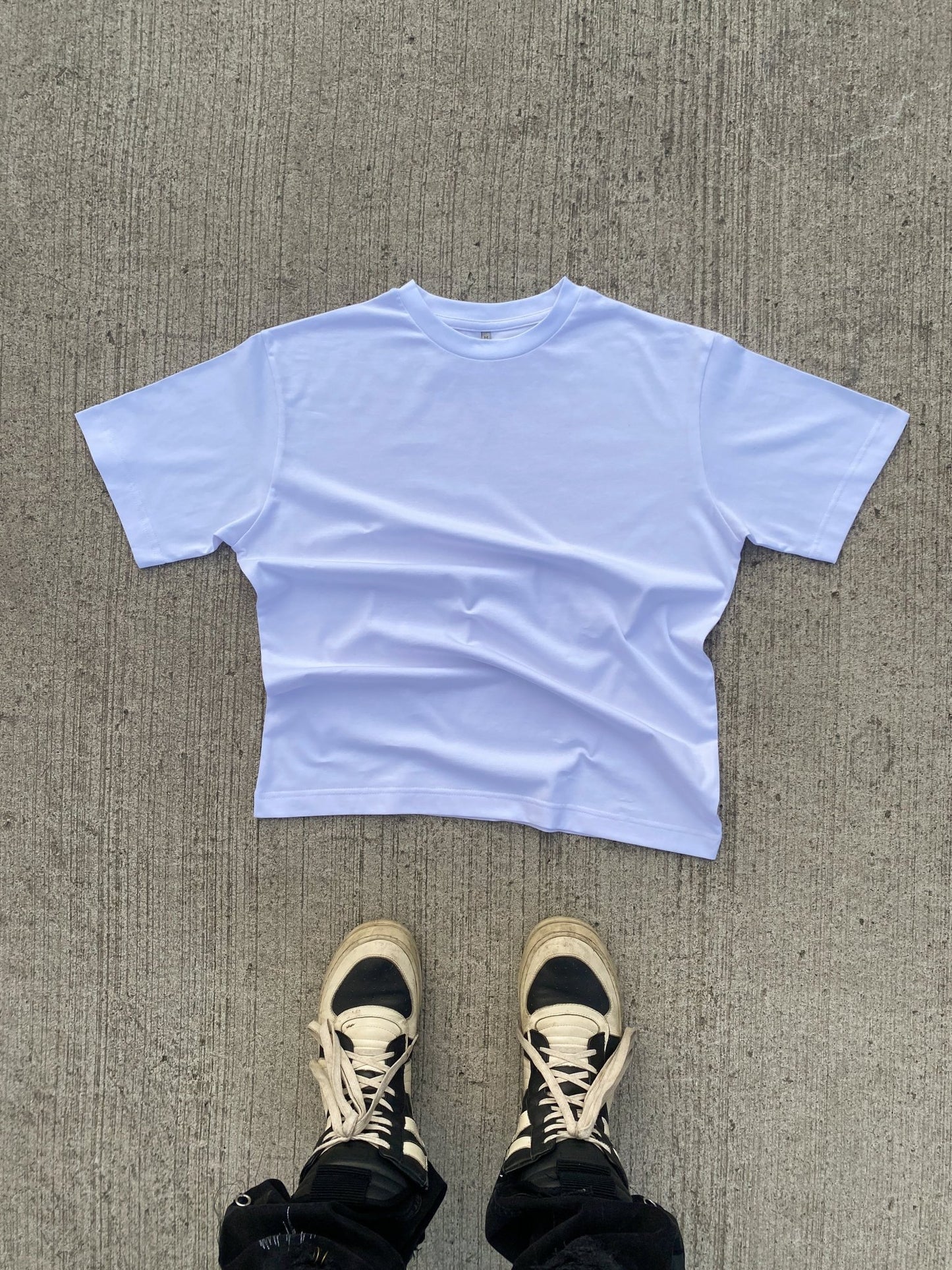 Blank Tee (Ice White) - Yoel_Studio