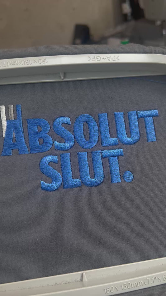 Custom order absolut slut